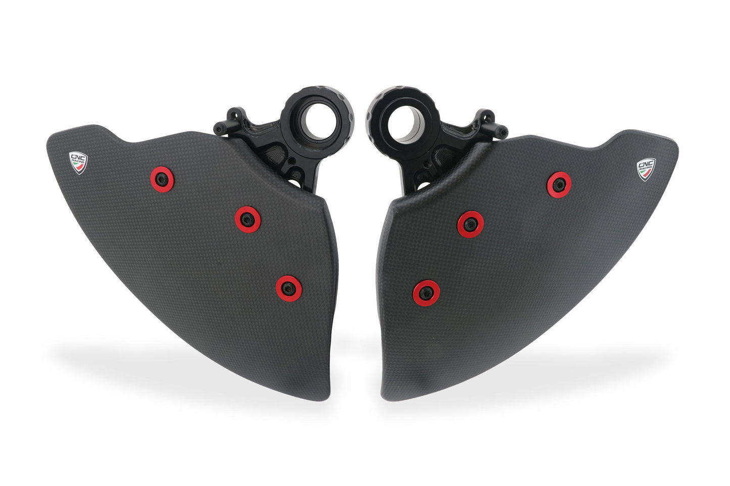 CNC Racing Carbon Fiber GP EVO Front Rotor Cooling Ducts For Ducati Multistrada V4 Pikes Peak / RS