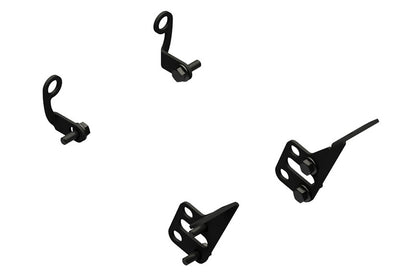 CNC Racing Mounting kit for Carbon Fiber GP Racing Front Brake Rotor Cooling Ducts For Ducati 1198/1098 S / R models