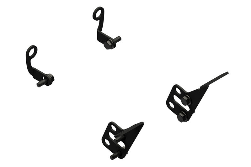 CNC Racing Mounting kit for Carbon Fiber GP Racing Front Brake Rotor Cooling Ducts For Ducati Monster 1100 Evo