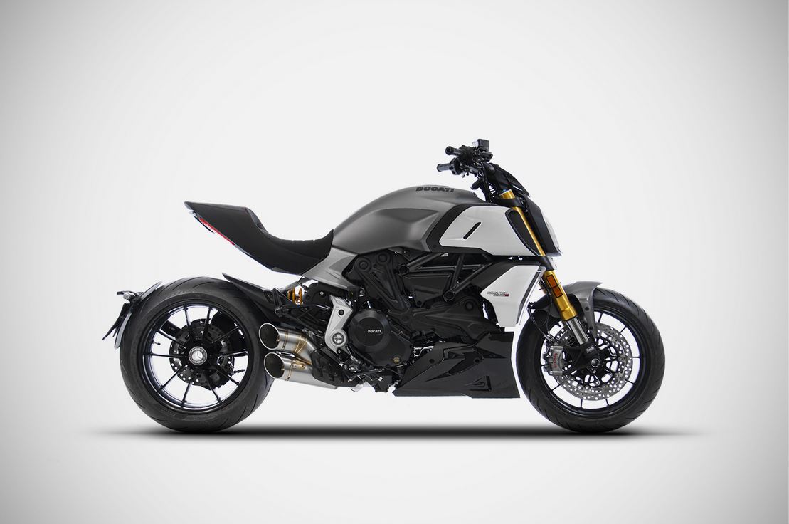 ZARD 2-1-2 Exhaust for Ducati Diavel 1260 (2019-2021) - Euro4