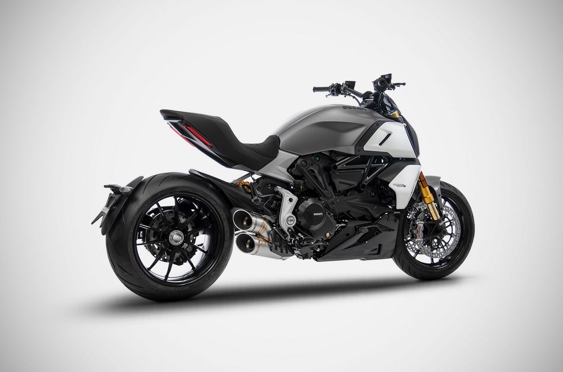 ZARD 2-1-2 Exhaust for Ducati Diavel 1260 (2019-2021) - Euro4