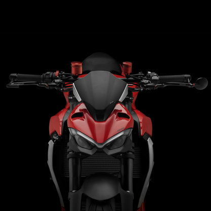 Rizoma Carbon Fiber and Billet Windscreen Kit For The Ducati Streetfighter V2 (22-24)