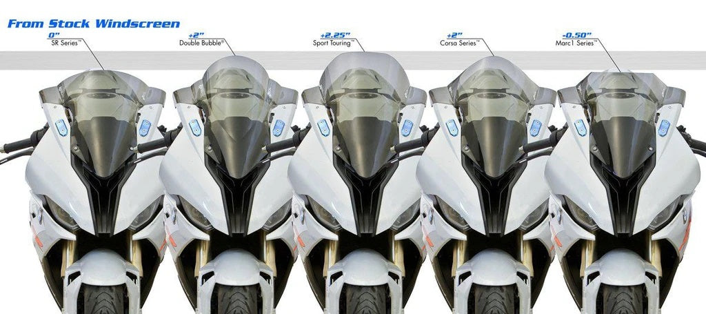 Zero Gravity Racing Windshields for the BMW S1000RR (2019+)  / M1000RR (21-22)