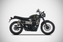 ZARD "CONICAL" Slip-on Exhaust for Triumph Street Scrambler / 900 (2017+)
