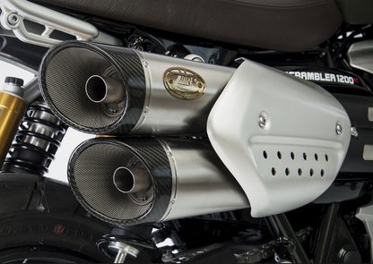 ZARD Dual Slip-on Exhaust for the Triumph Scrambler 1200 (19-20)