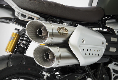 ZARD Dual Slip-on Exhaust for the Triumph Scrambler 1200 (19-20)