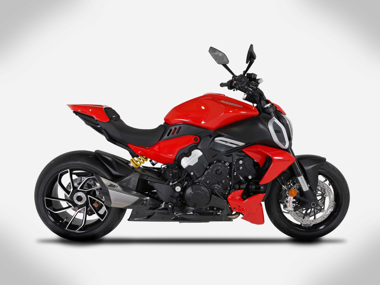 ZARD 'MAKO' Exhaust for Ducati Diavel V4