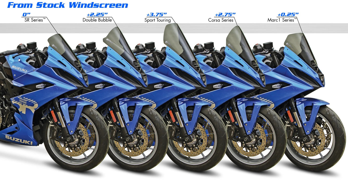 Zero Gravity Racing Windshields for the Suzuki GSX-8R (2024+)