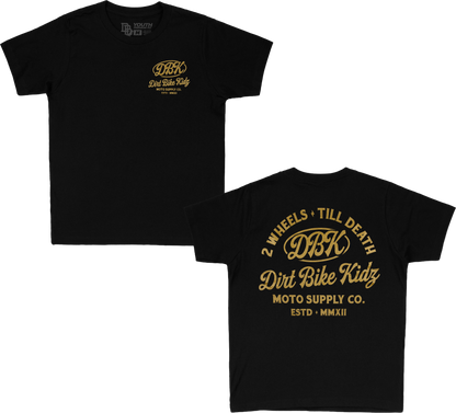 Gold Nugget Youth Tee Black Yl