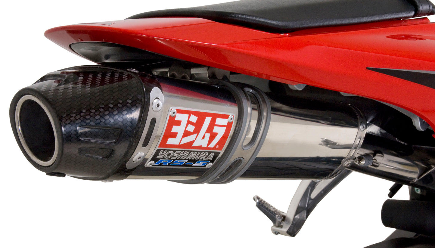 Race Rs 5 Full System Exhaust Ss Ss Cf