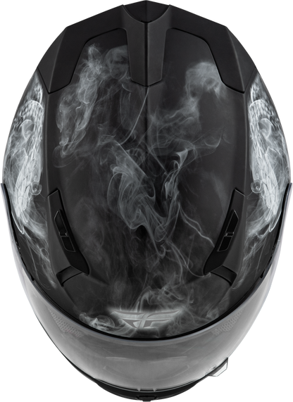 Revolt Coil Helmet Matte Black/White Lg