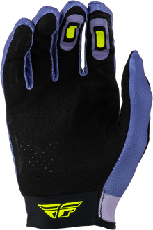 Women's Lite Flake Gloves Lavendar/Blue/Yellow 2x