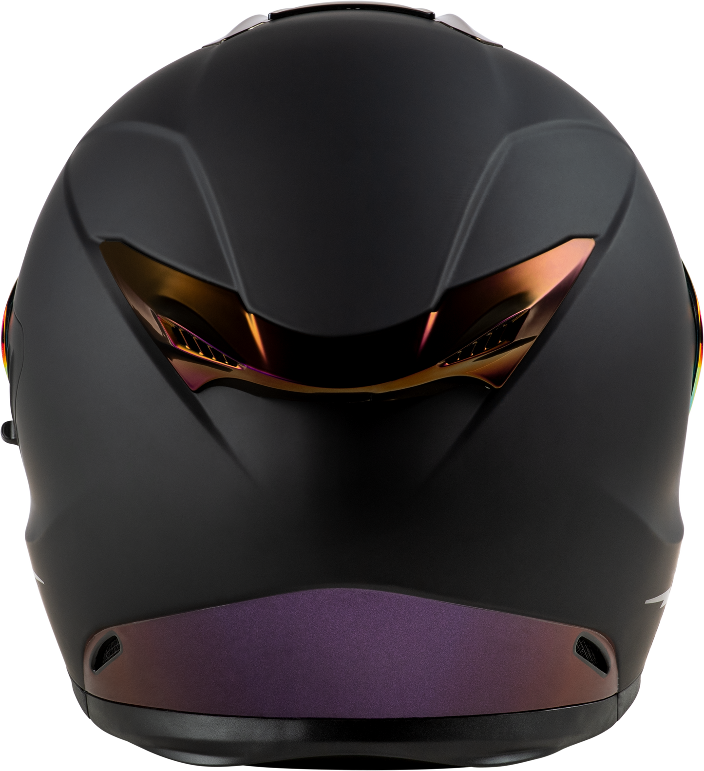 Sentinel Recon Helmet Matte Black/Purple Chrome Lg