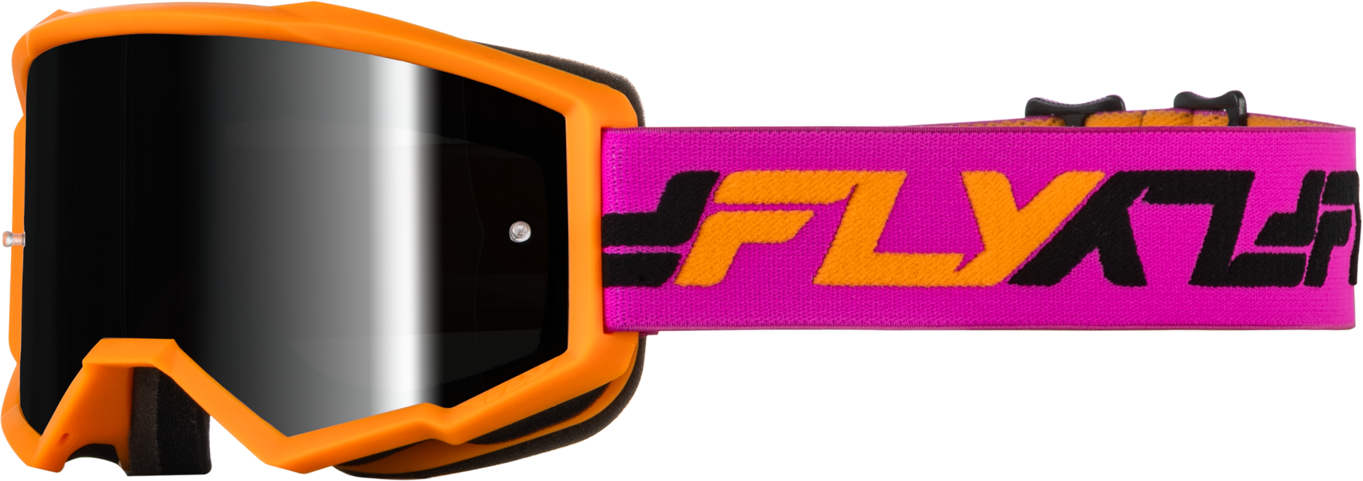 Youth Zone Goggle Orange/Pink W/ Black Mirror/Smoke Lens