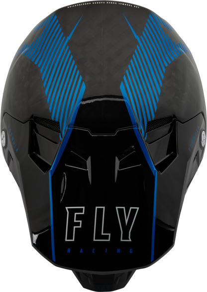 Youth Formula Carbon Tracer Helmet Blue/Black Yl