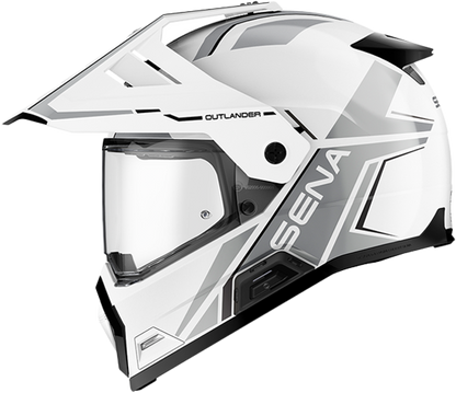 Outlander  Smart Ds Helmet White Md