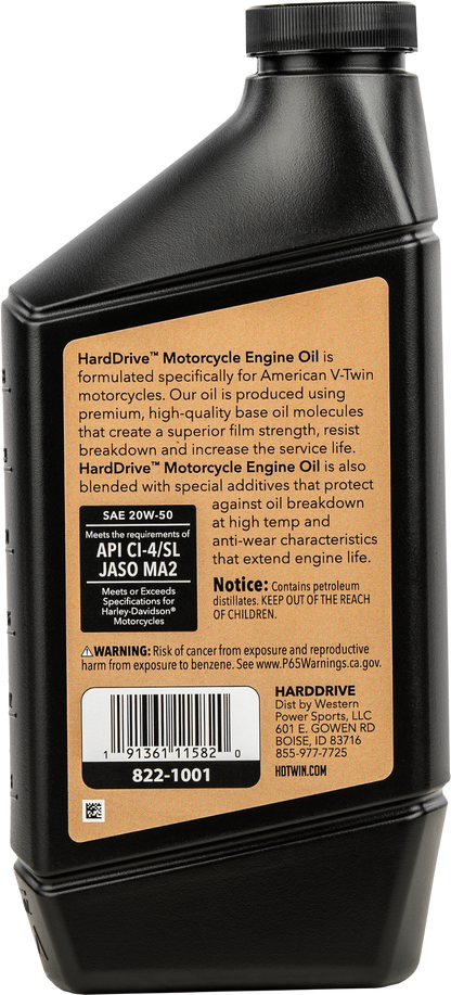 Engine Oil 20w50 1 Qt (12/Case) Sold Ea)