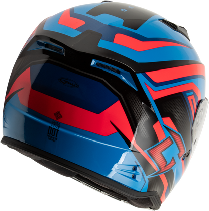 Ff 18 Drift Helmet Black/Blue/Red Lg
