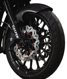 Carbon Fiber Mid Lgth Fender Front 19" Flh 86 13
