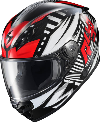 Exo R430 Full Face Helmet Head Trip Red Md