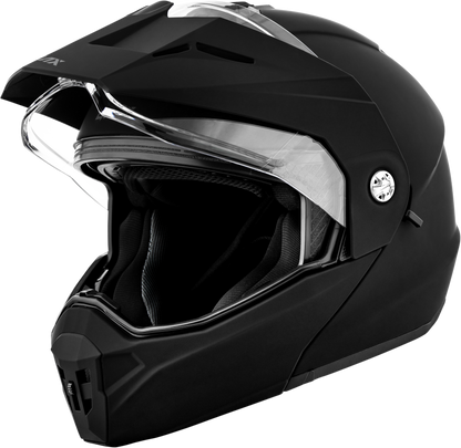 Md 74 Solid Helmets Matte Black 3x