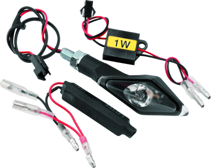 BikeMaster LED Alienangle Pair - Black