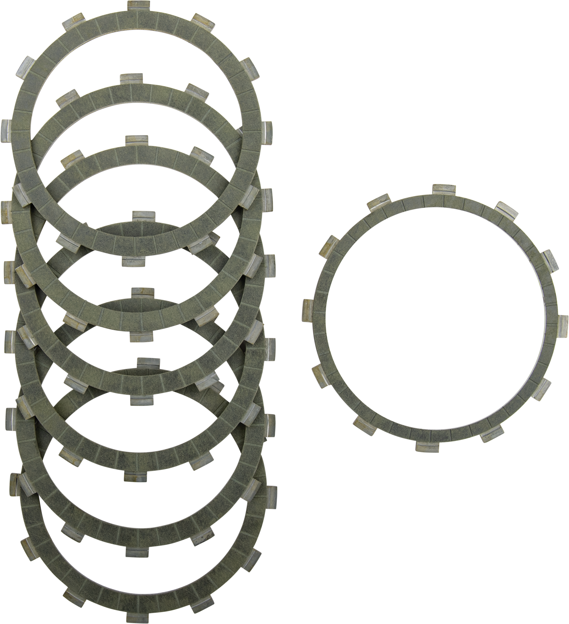 Aramid Clutch Friction Set W/ Hd Diaphram Spring Indian