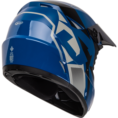 Mx 46 Compound Helmet Blue/Black/Grey Xs