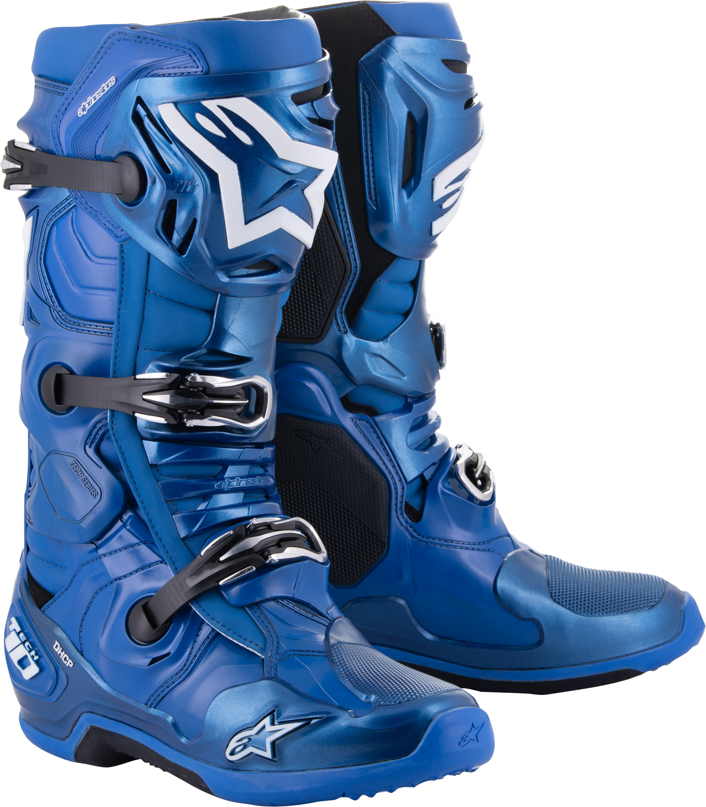 Tech 10 Boots Blue/Black Sz 8