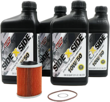 Sidexside Oil Change Kit 10w50 /W Oil Filter Can