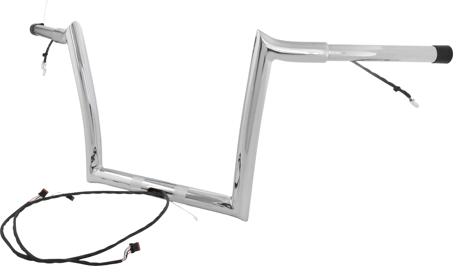 12" OEM Monkey Bar Pre Wired Chrome `15 23 Fltr