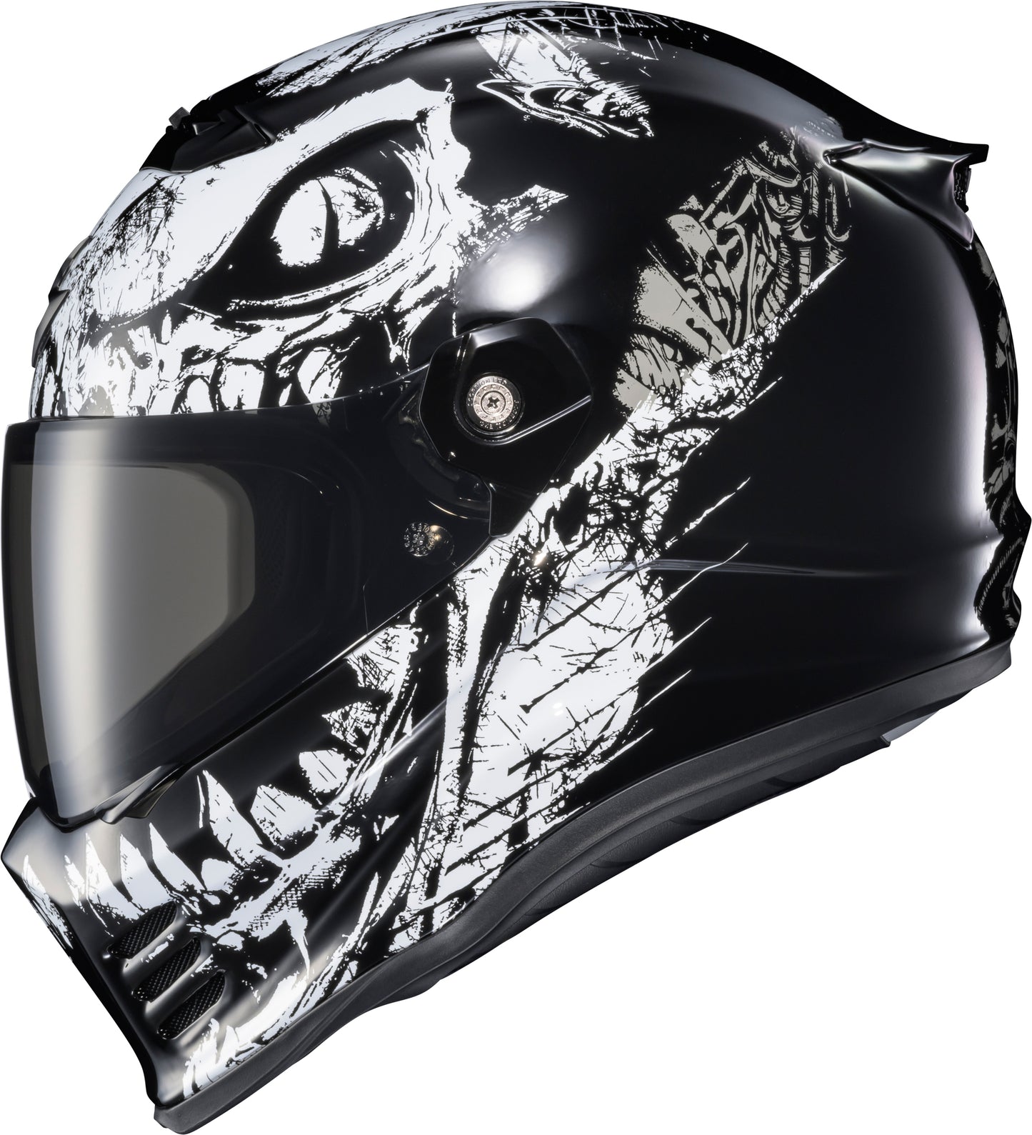 Covert Fx Full Face Helmet Caiman Gloss Black Sm