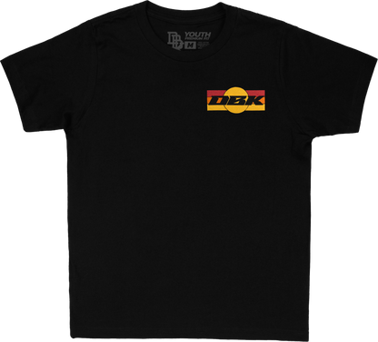 Sunday Stripe Youth Tee Black Yx