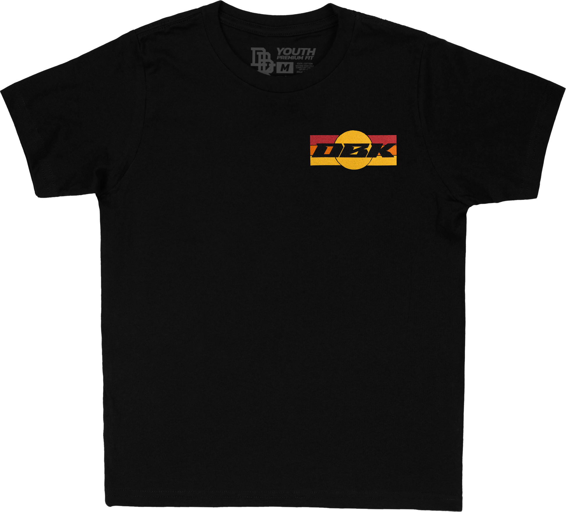 Sunday Stripe Youth Tee Black Yl