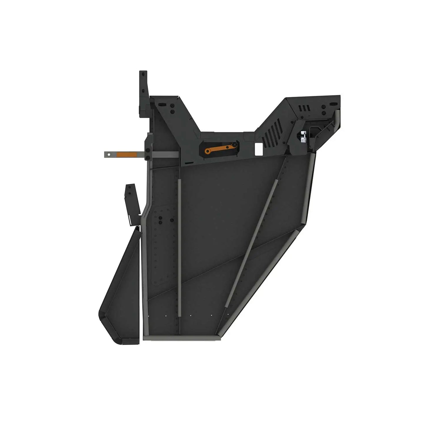 Steel Rear Half Doors Pol