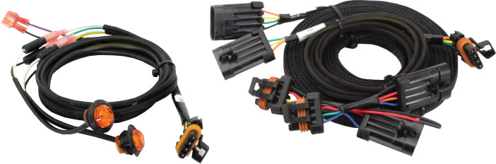 Auto Turn Signal Kit W/ Billet Lever And Front Drl Lights Can