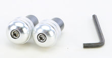 Aluminum Bar Ends Silver