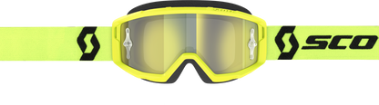 Primal Goggle Yellow/Black Yellow Chrome Works
