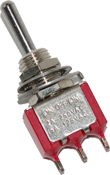 Mini Air Ride Toggle Switch 5 Amp 1/4" Hole