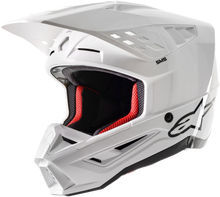 S M5 Solid Helmet White Glossy Xl