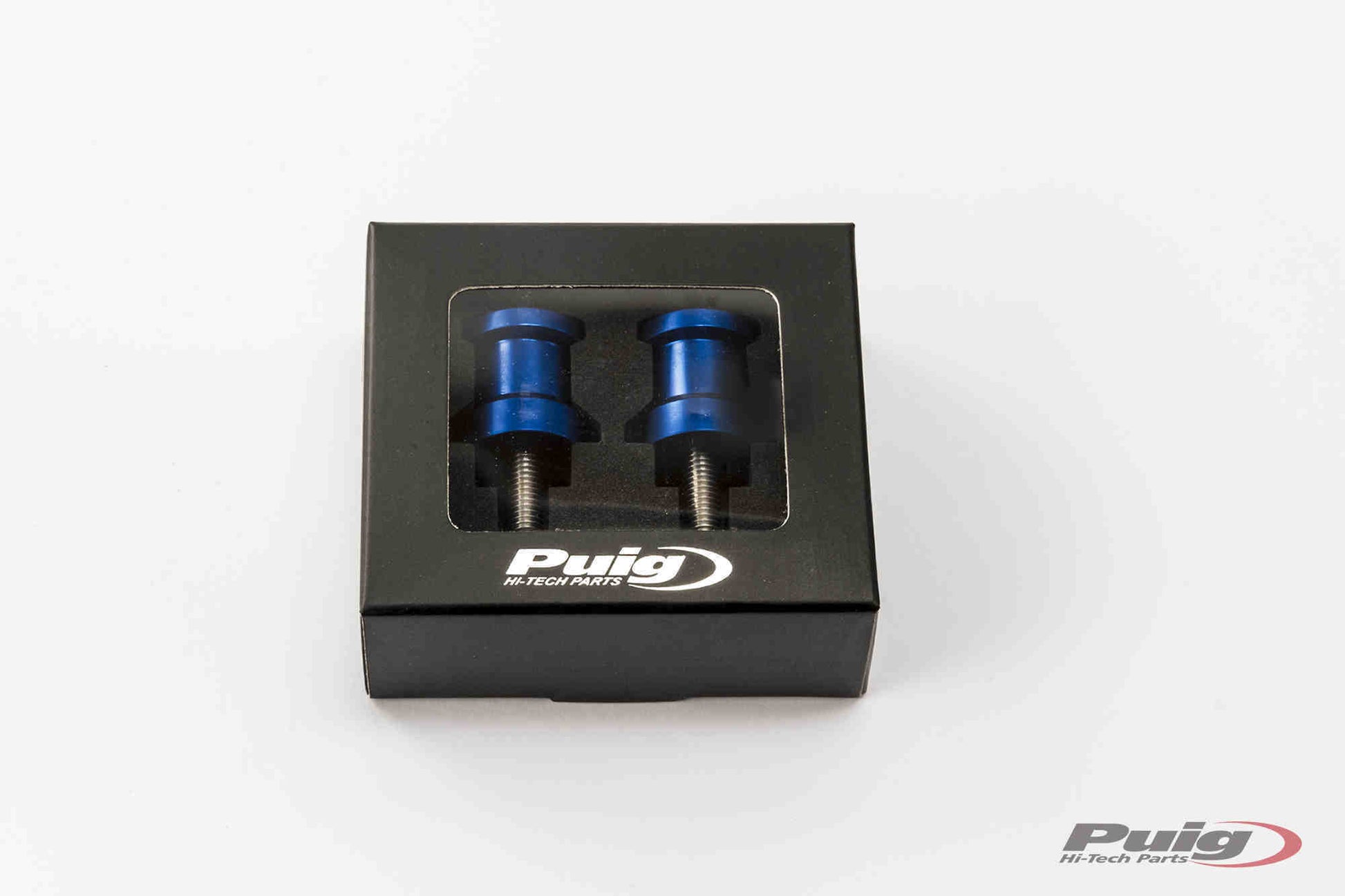 Swingarm Spools Hi Tech 8mm Blue 2/Pk