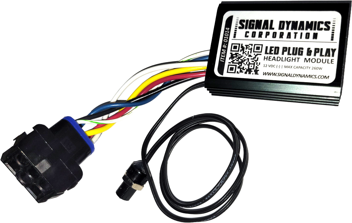 Plug & Play Headlight Module Halogen & Led 2 1/4x1 5/8 5/8"