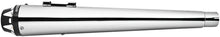 American Outlaw Slip Ons 4.5" Chrome W/Black Tip Indian