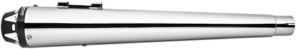 American Outlaw Slip Ons 4.5" Chrome W/Black Tip Indian