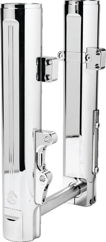 Performance Machine Dyna and M8 Softail Lower Leg Assembly 49mm - Chrome