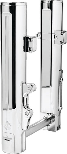 Performance Machine Dyna and M8 Softail Lower Leg Assembly 49mm - Chrome
