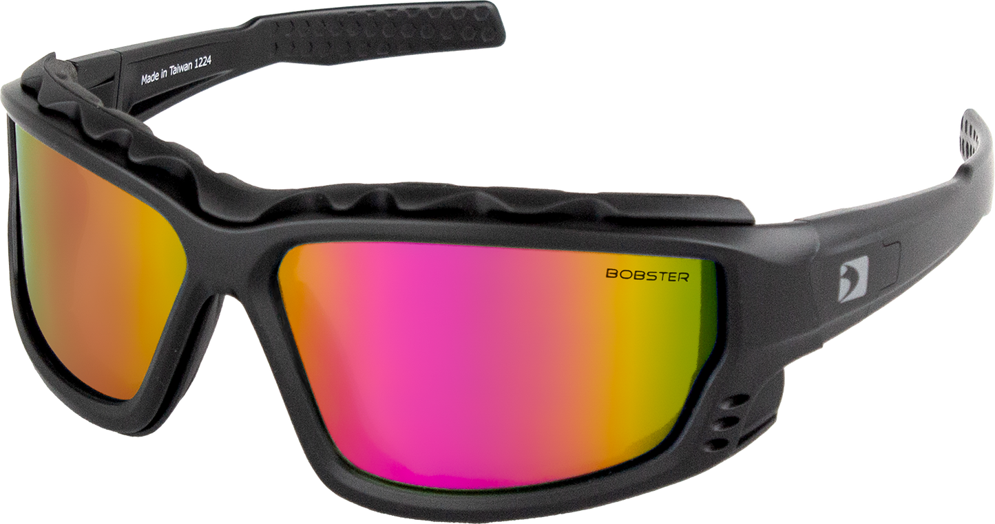 Pch Convertible Glasses Blk W/ Crimson Pink & Ylw Lens