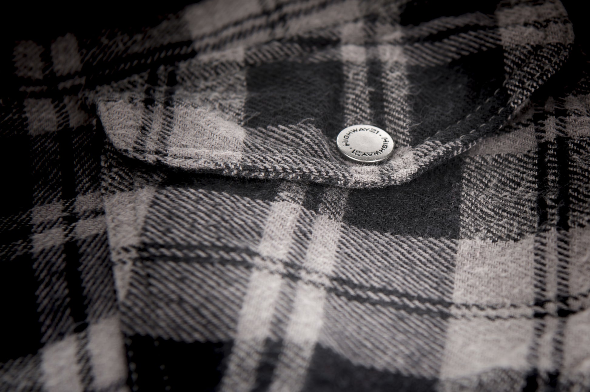 Marksman Flannel Black/Grey 3x