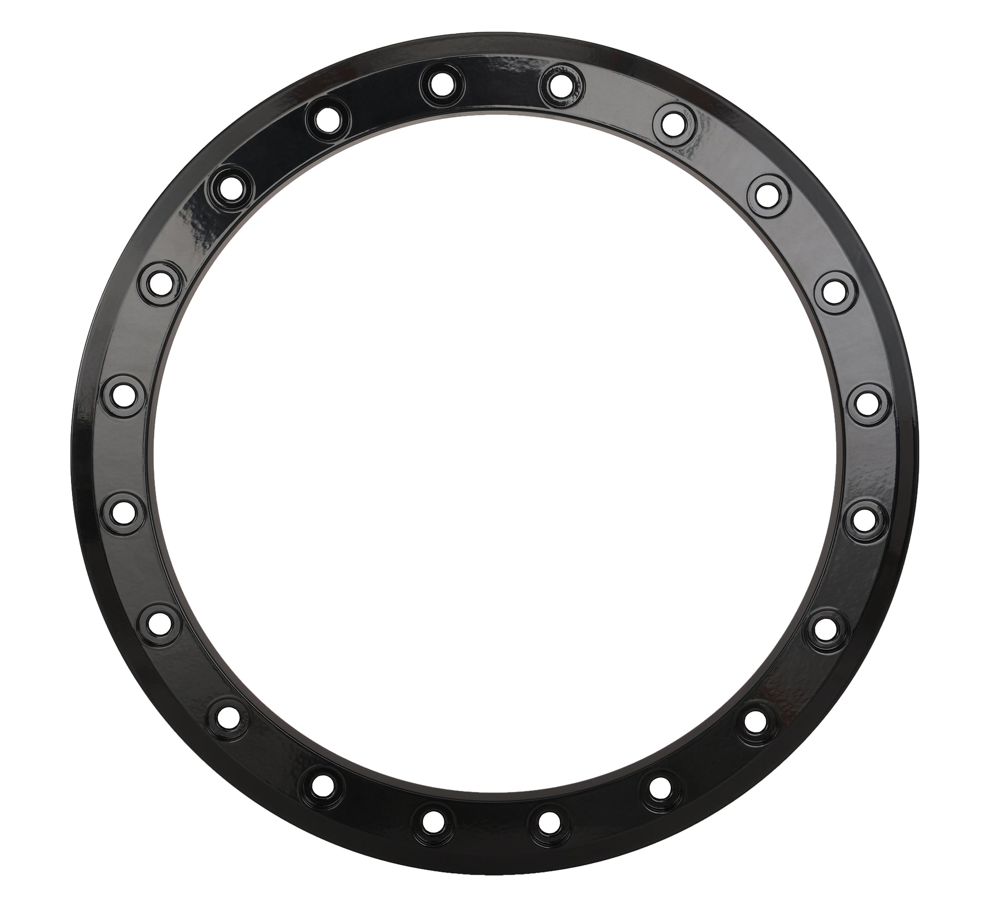 Sb8 Sb9 15" Beadlock Ring 10mm 20 Hole Gloss Black