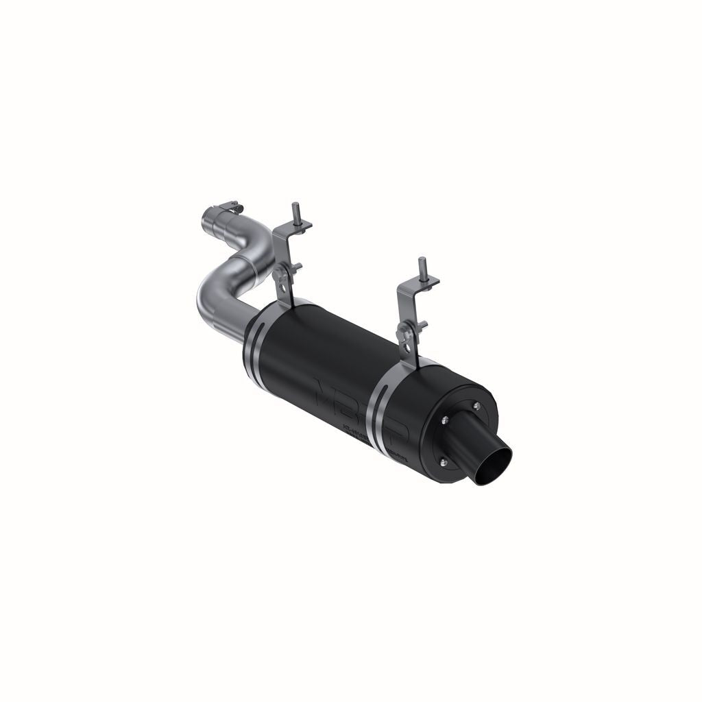 Single Slip On System W/ 4.25" Sport Muffler Blk